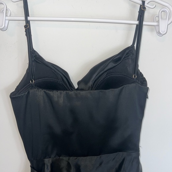 House of CB Black Satin Dress - Picture 12 of 14